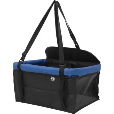 Assento em Poliester Saks Cães e Gatos com Tela Azul