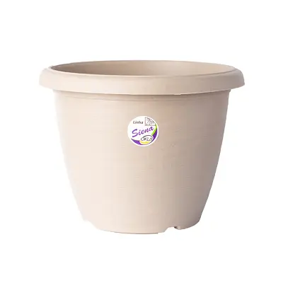 Vaso para Plantas Cinza Taupe 10L