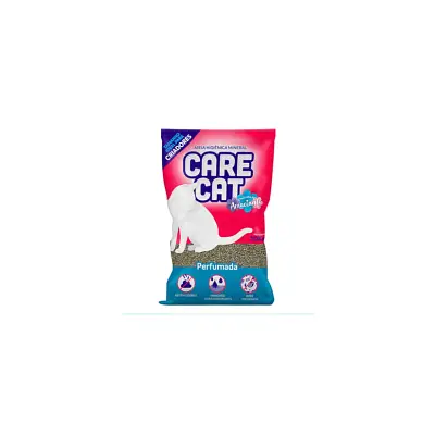 Areia Gatos Higienica Carecat Criadores Perfumada 10Kg