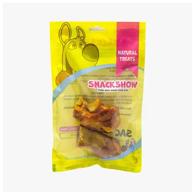 Osso Kids Defumado Suíno Cães Snack Show com 2 Unidades