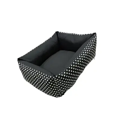 Cama para Cães e Gatos CamaPet Bolinha Branca Tamanho P