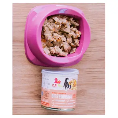 Alimento Natural Papapets Bistequinha Cães Adultos 280g