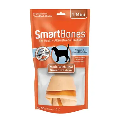 Ossinho Para Cães Smartbones Sweet Potato Mini 16g