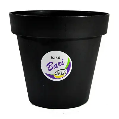 Vaso Bari Preto Okla 400g
