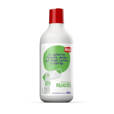 Sabonete Líquido Para Filhotes Ibasa 500ml