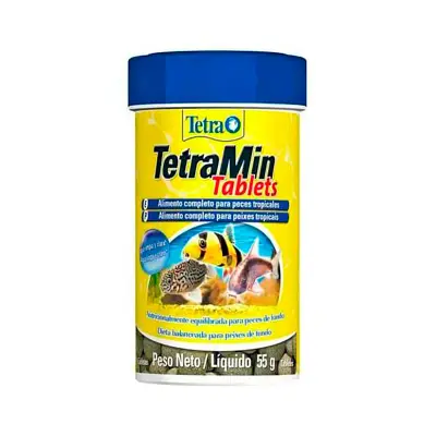 Ração para Peixes de Fundo Tetramin Tablets 55g