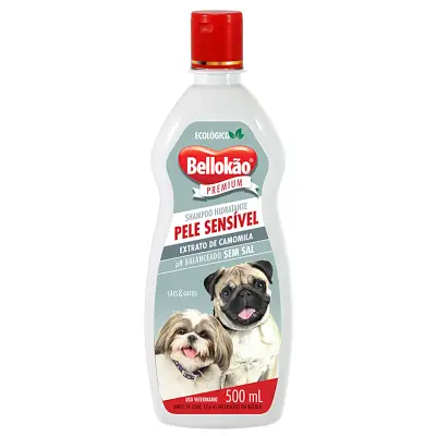 Shampoo Bellokao Pele Sensivel Premium 500ml