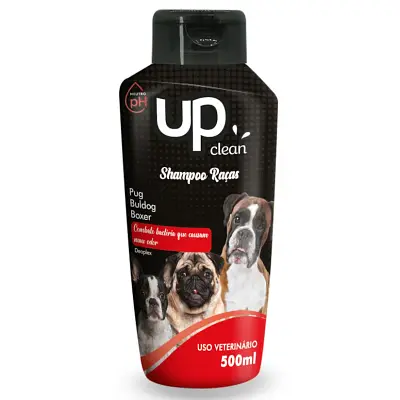Shampoo Up Clean Raças Pug e Buldg e Boxer 500ml