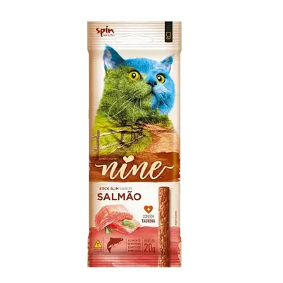 Stick Para Gatos Spin Pet Nine Cat Salmão 20g
