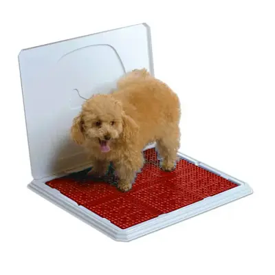 Sanitário Higiênico Pipi Place Macho Vermelho Animalíssimo