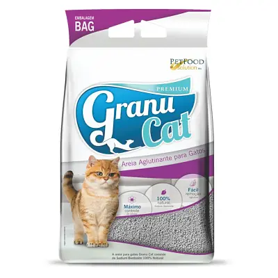 Areia Higienica Gatos Granucat B.U.A 12kg