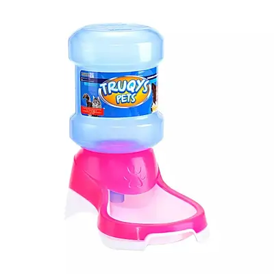 Bebedouro Automático Truqys Pets para Pets Rosa 2L