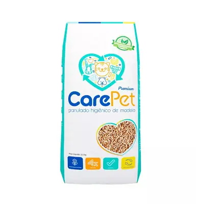 Granulado de Madeira Carepet Premium Original 2,5kg