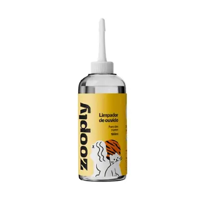 Limpador De Ouvido Zooply Para Cães e Gatos 100ml