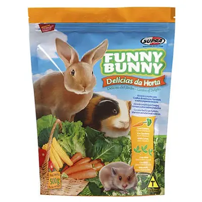 Ração Funny Bunny Delícias da Horta 500g
