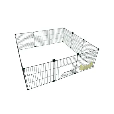 Cercadinho 12 Mod. Pequenos Pets Preto Bragança PA882