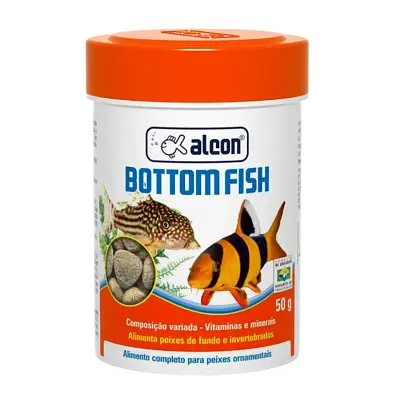 Ração Para Peixes Bottom Fish Alcon 50g