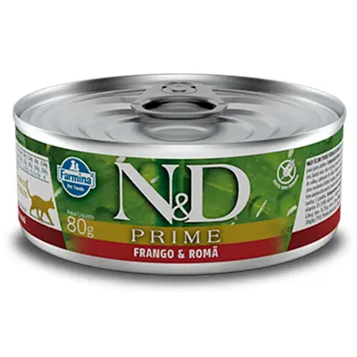 Ração Umida N&D Gatos Prime Frango 80g