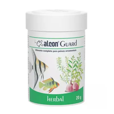 Ração Para Peixes Guard Herbal Alcon 20g