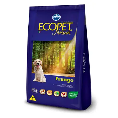 Ração Ecopet Natural Cães Adultos Frango 15kg