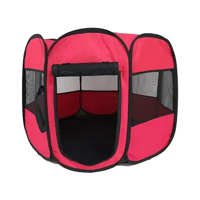 Canil The Pets Portatil Vermelho