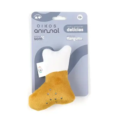 Brinquedo Cães Pelúcia Coxinha Oikos