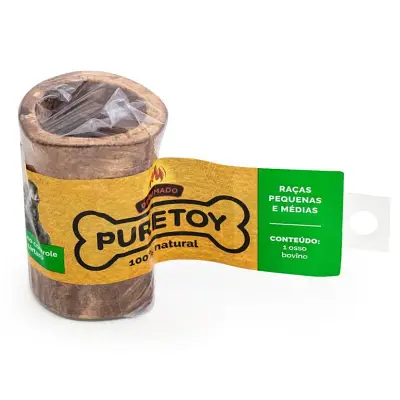 Osso Bovino Cães Puretoy defumado 3- 4