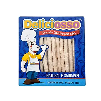 Osso Cães Deliciosso Palito Fino 450g
