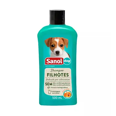 Shampoo Sanol Dog Filhotes 500ml
