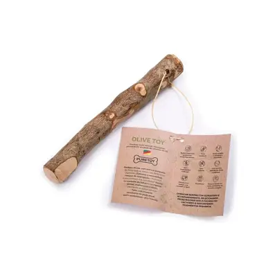 Brinquedo Mordedor Madeira PureToy Tamanho G