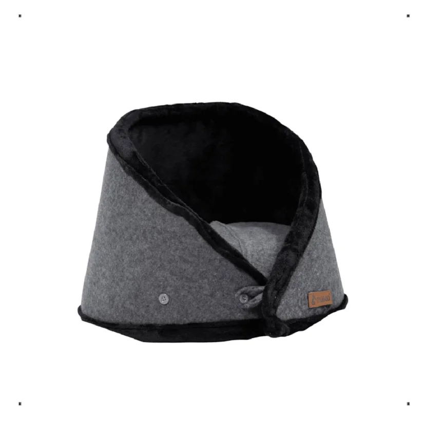 Cat Cave Mabuu Pet Cinza
