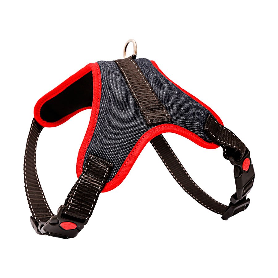 Peitoral AMF Texas Vermelho para Cães