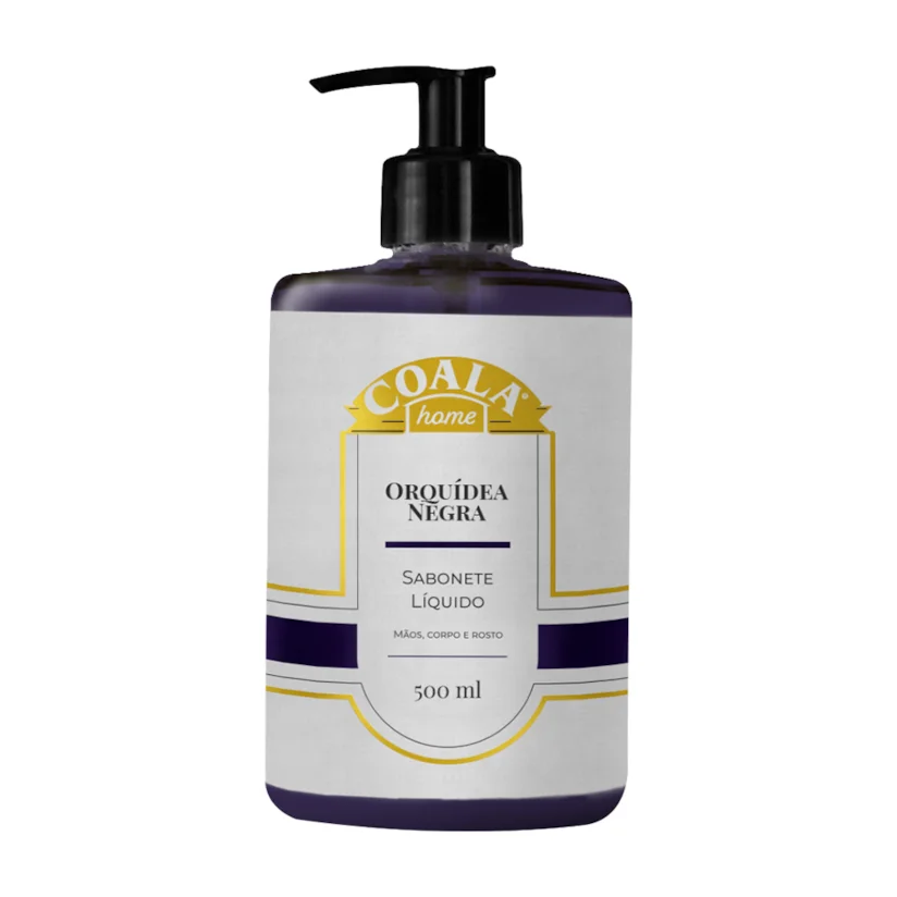 Sabonete Liquído para Pele Orquidea Negra Coala 500ml