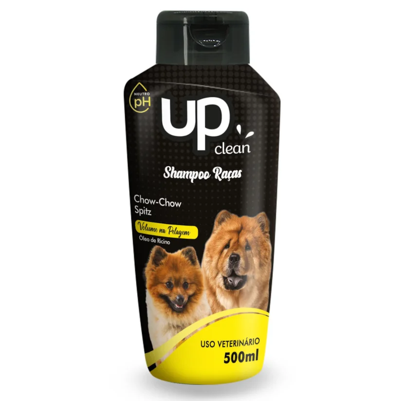 Shampoo Up Clean Raças Chow-Chow e Spitz 500ml