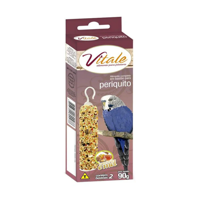 Bastão De Sementes Periquito Danreal 90g