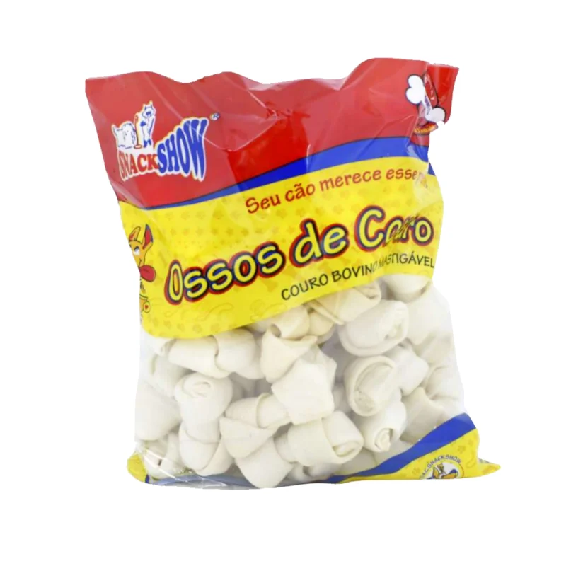 Osso Snack Show Cães Nó Mini 3/4 500g