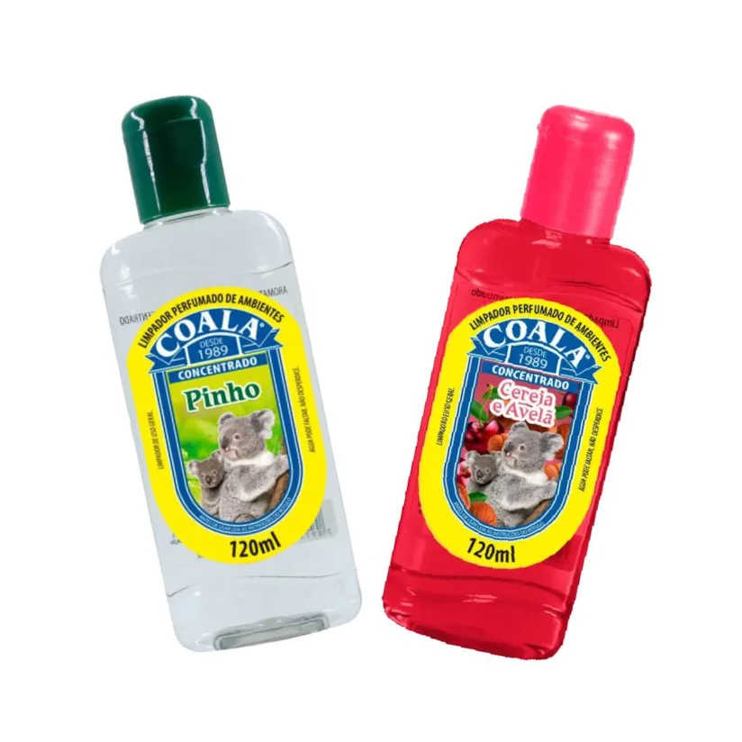 Combo Coala Limpadores 120ml Pinho e Cereja e Avela