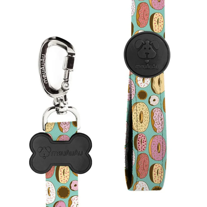 Guia Meuauau Donuts Para Cães 25mm