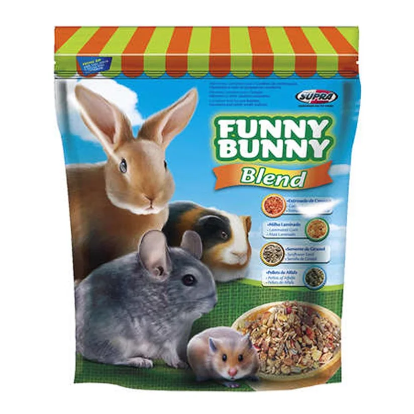 Ração para Coelhos Porquinho Da India Funny Bunny Blend Supra 500g
