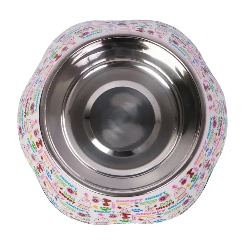 Comedouro Para Cães Melamina Snoopy Mel100- Mupk Zooz Pets 250ml