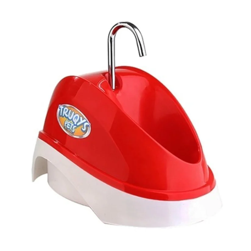 Bebedouro Fonte Automática Bivolt Truqys Pets Vermelho 2L