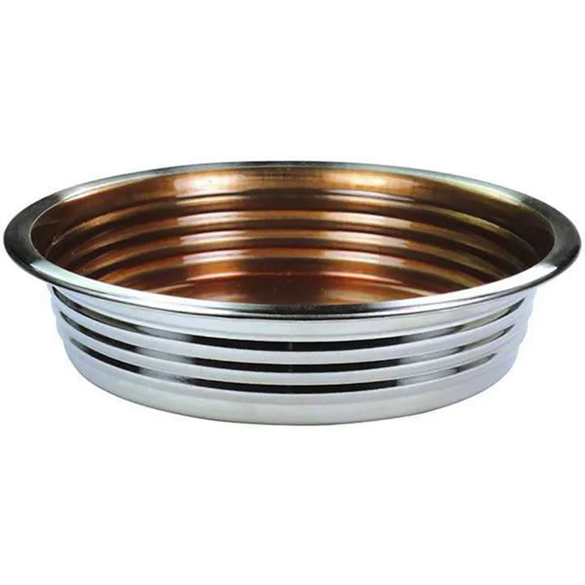 Comedouro Gatos Jambo Plástico Retro Cat Cobre