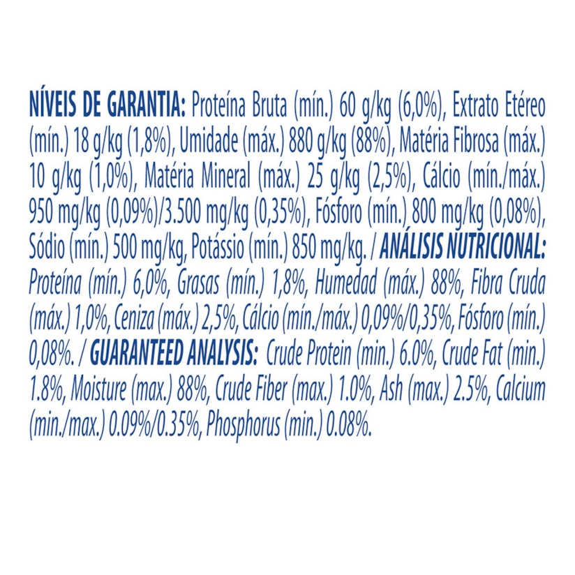 Ração Úmida Faro para Cães Adultos Sabor Fígado Sachê 85g
