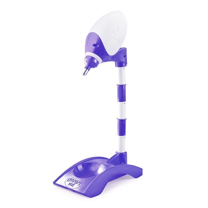 Bebedouro Bilha Lambe Lambe Truqys Pets Roxo Cães e Gatos 1L