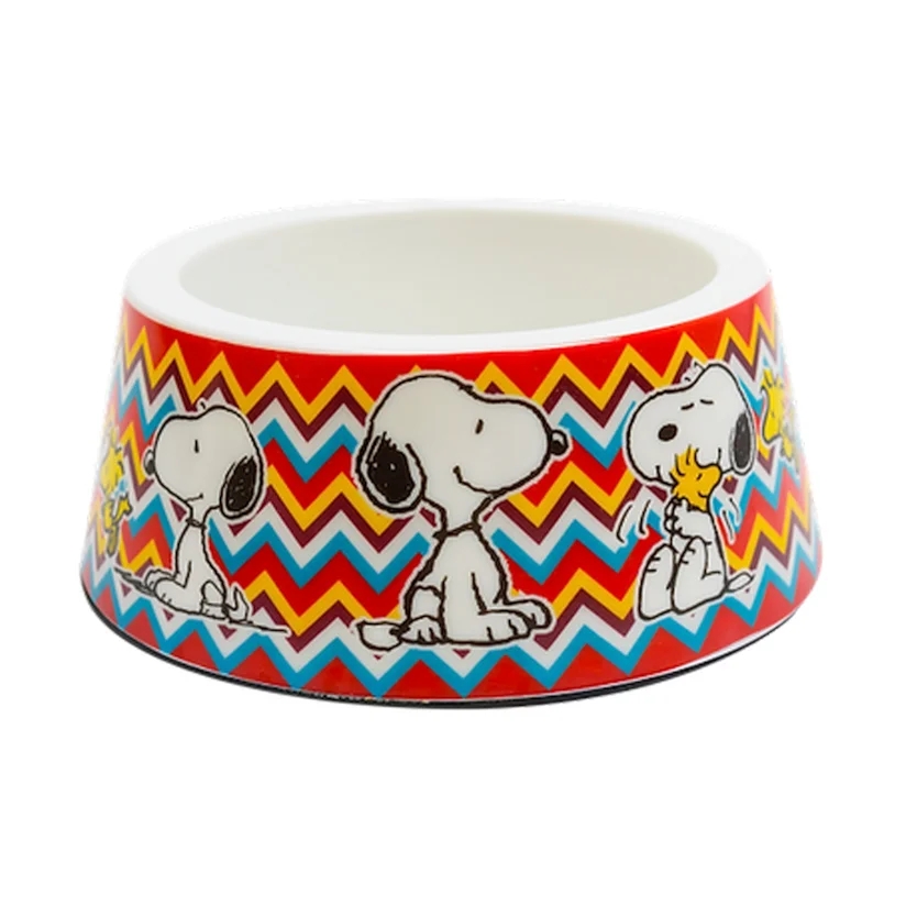 Comedouro Para Cães Melamina Snoopy Mosc Zooz Pets 450ml
