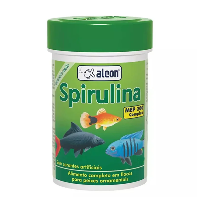 Ração Para Peixes Spirulina Alcon 50g