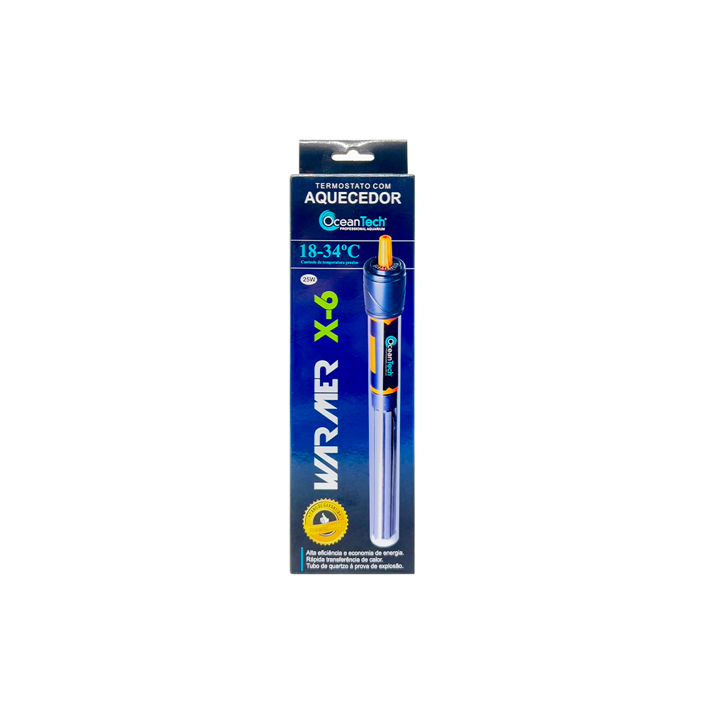 Termostato X-6 Oceantech 25W com Aquecedor