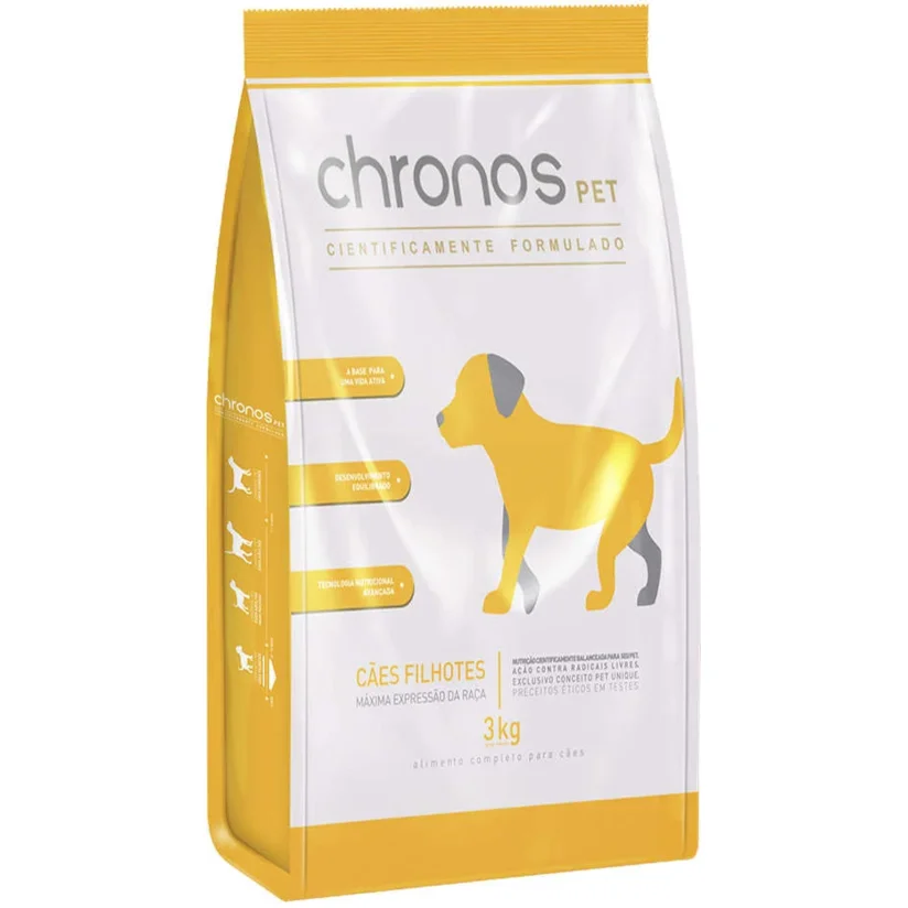 Ração Chronos Pet para Cães Filhotes Raças Pequenas 3 Kg