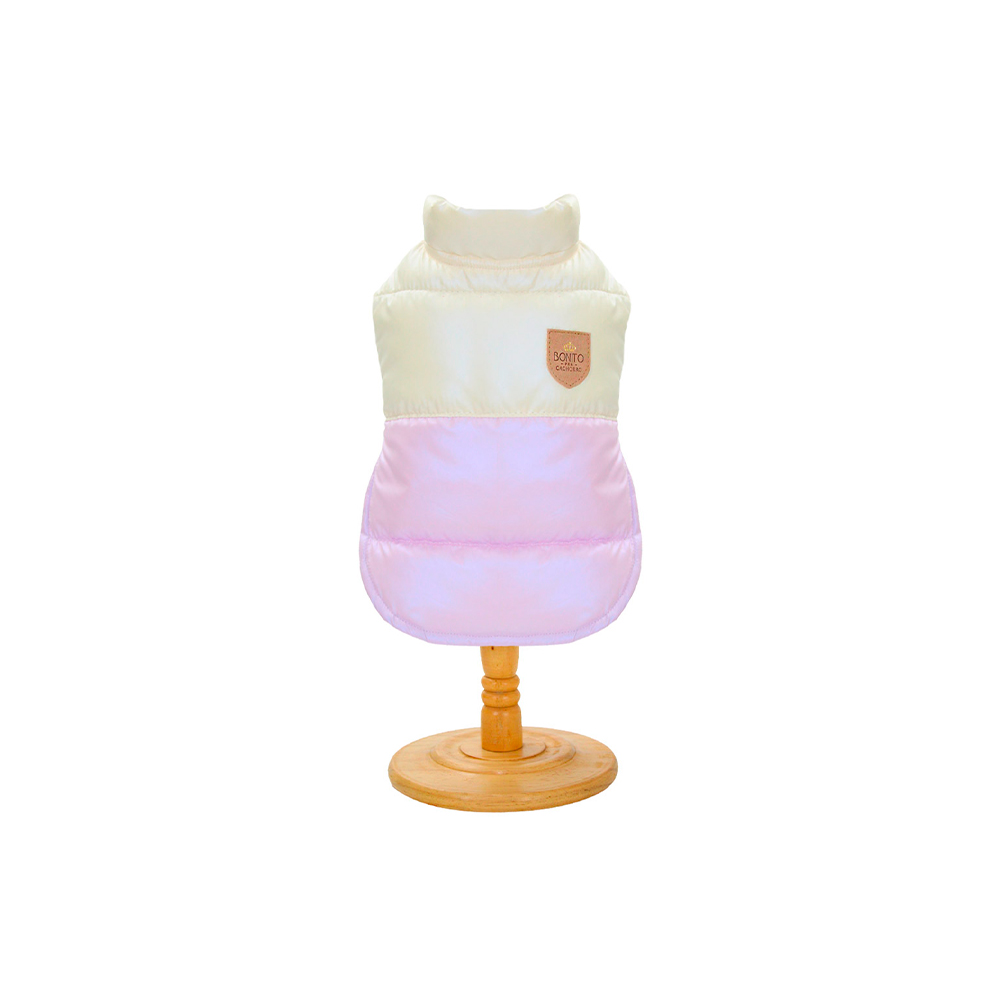 Capa Bonito pra Cachorro Colors Puffer Lilás para Cães