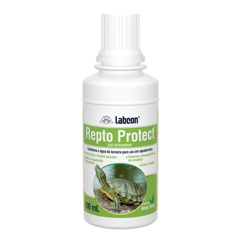 Condicionador De Água Para Aquário Repto Protect Labcon 100ml